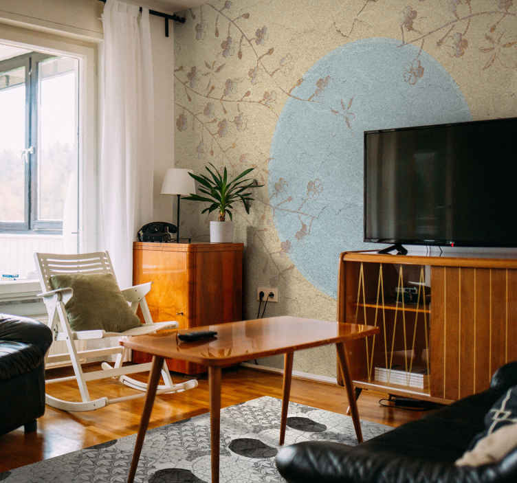 Japanese Blossom  zen wall mural - TenStickers