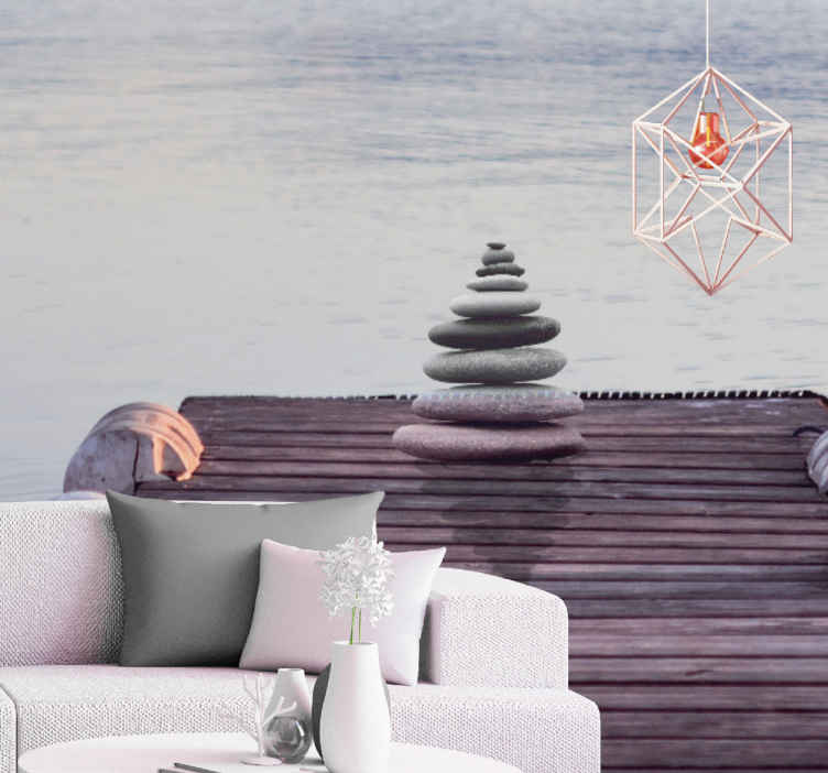 Fotomurale paesaggi Pietre in perfetto equilibrio