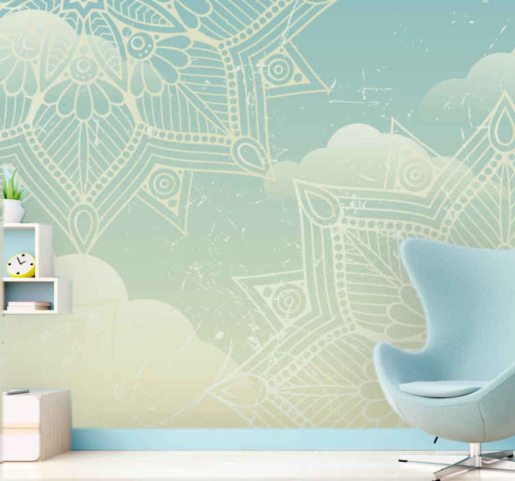 Fototapety mandala zložitý geometrický vzor - Tenstickers