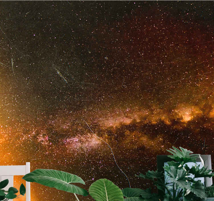 Space mural cosmic galaxy splendor