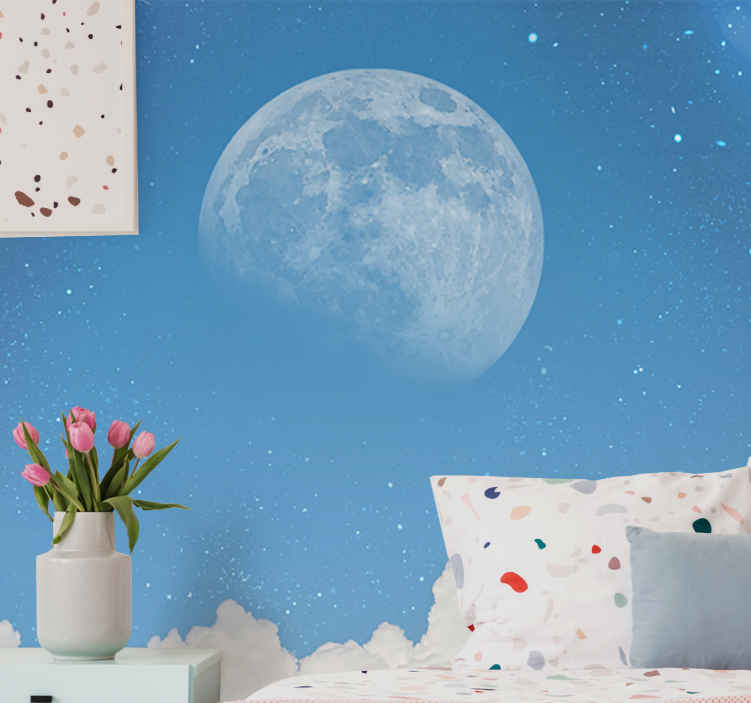 Parati per salone Piccola luna vista