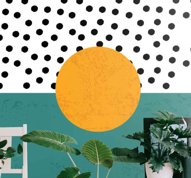 Murales per camera Forme colorate astratte