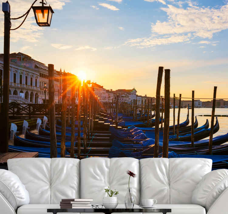 Fotomurali Venezia con le gondole