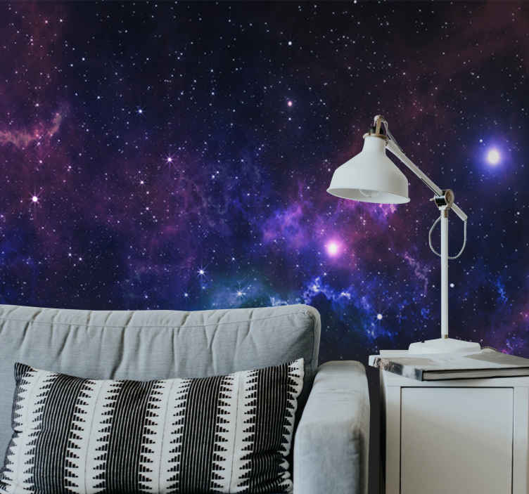 Not enough density Electronic Tapet mural univers cu mii de stele spațiu - TenStickers