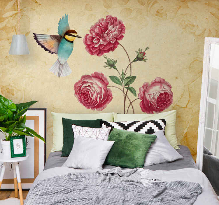 Mystic Walls MWZ1609 White Flowers Birds HD 3D Wallpaper for Bedroom  Hall4 ft x 3 ft  122 cm x 91 cm  Amazonin Home Improvement