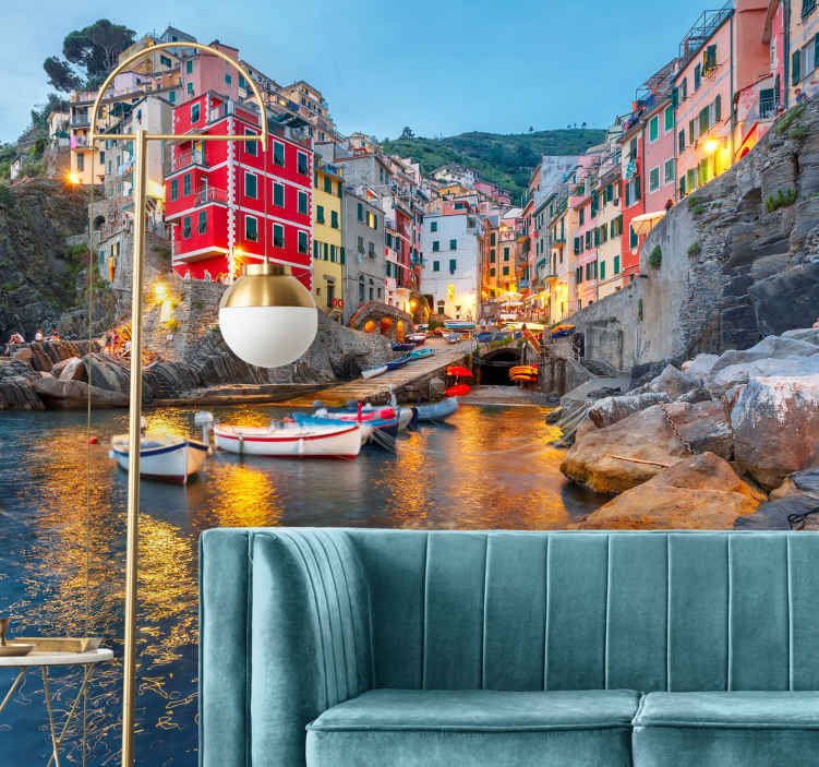 Fotomurale città Paesaggio italiano delle cinque terre