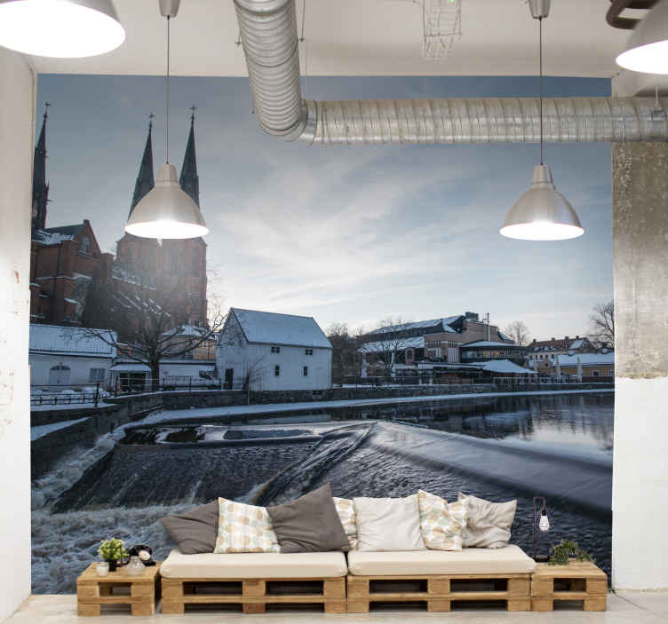 Uppsala stor fototapet - Tenstickers