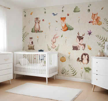 Nursery wall murals perfect for your home - TenStickers