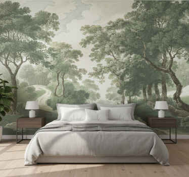 Lesní fototapeta klasická nadčasová příroda - TenStickers