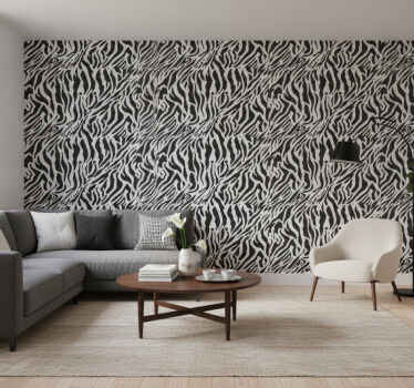 Fotomurale africano motivo zebra - TenStickers