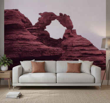 Desert wall mural sandstone aesthetic print - TenStickers