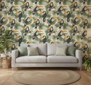 Jungle wall mural mural de la selva - TenStickers