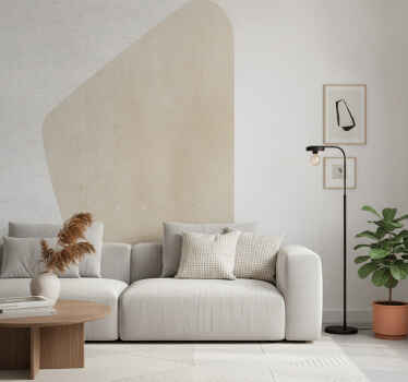 Fototapete beige im minimalistischen stil - TenStickers