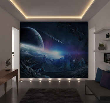 Fotobehang gang universum sciencefiction concept - TenStickers