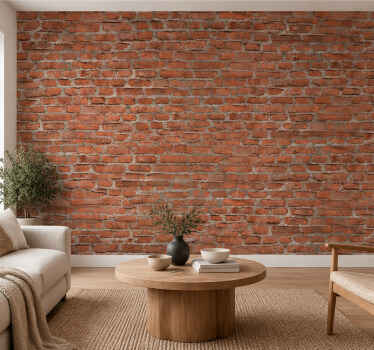 Brick wall mural - mur de brique mural - TenStickers