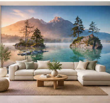 Tapisserie montagne nature - TenStickers