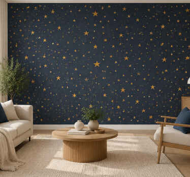 Sterren behang stars voor een magische sfeer - TenStickers