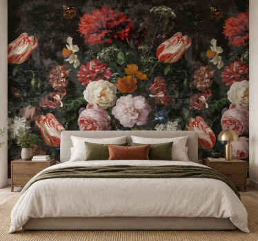 Mural de parede natureza flores - TenStickers