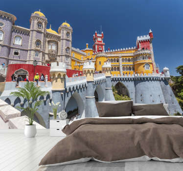 其他城市和国家的照片墙 辛特拉城堡 - TenStickers