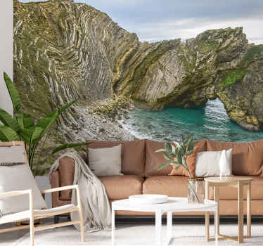 Lulworth city cove wall mural - TenStickers