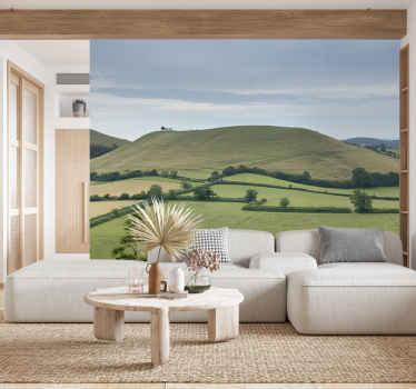 Somerset countryside wall mural - TenStickers