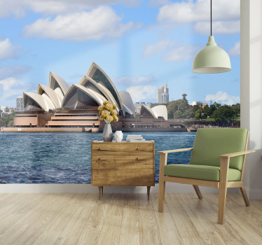 Sydney Opera House Australia Art Wall Mural - TenStickers