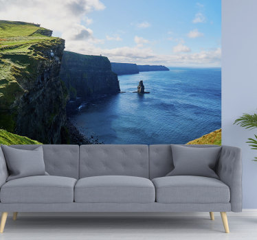 Cliffs Moher - Ireland landscap wall mural - TenStickers