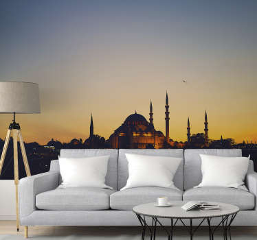Istanbul camii duvar resmi - TenStickers