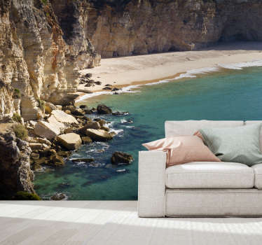 Fotomural decorativo da Praia do Barlavento Algarvio - TenStickers