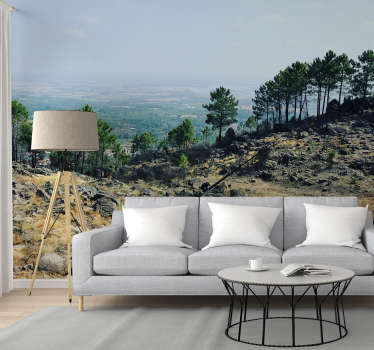 Mural de parede decorativo de paisagens do Gerês - TenStickers