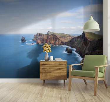Fotomural decorativo do mar da Ilha da Madeira  - TenStickers
