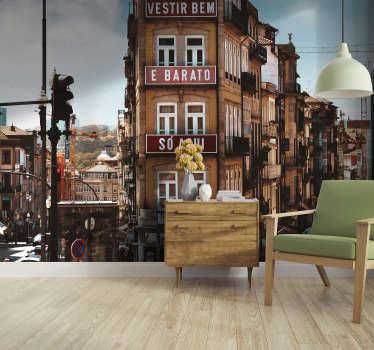 Mural de parede decorativo Rua do Porto - TenStickers