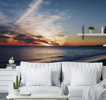 Fotomural decorativo do mar praia do sol - TenStickers