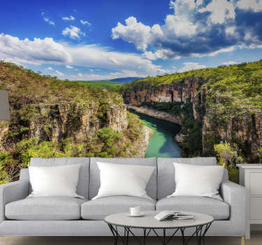 Fotomural de paisagens Furnas Portugal - TenStickers