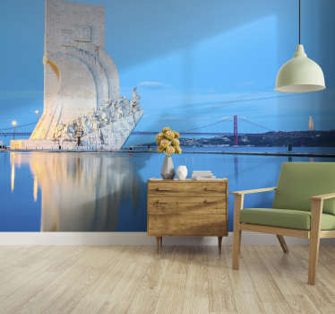 Mural de parede Padrão dos Descobrimentos - TenStickers