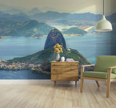 Fotomural de lugares Paisagem Pão de Açúcar - TenStickers