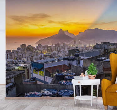 Aproveite a sensação de caminhar por São Paulo com este mural de parede decorativo de de cidades. Produto de alta qualidade e entrega gratuita!