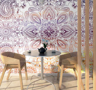 Paisley Tile zen photo wallpaper - TenStickers