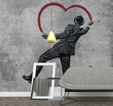 Banksy graffiti on the wall Art Wall Mural - TenStickers