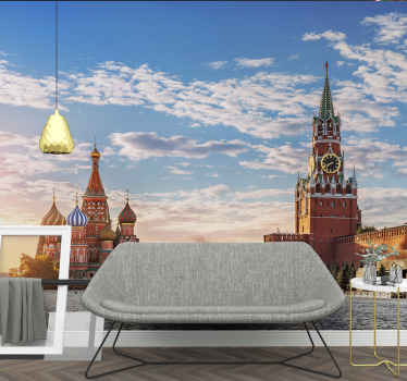 Beautiful Saint Basil's Cathedral wall mural - TenStickers