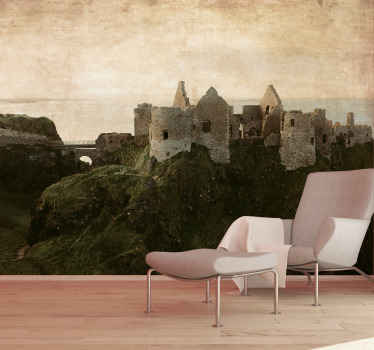 Dunluce Castle Northern wall mural - TenStickers