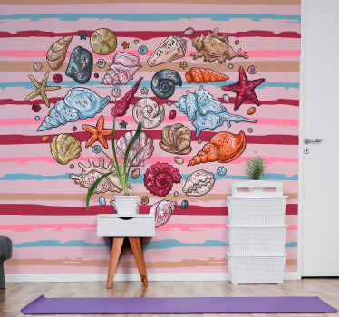 Jūros meilės gyvūnų sienų paveikslas - „Tenstickers“