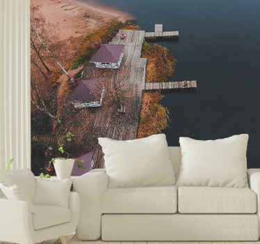 Suomalainen valtamerimaisema tapetti kuvalla valokuvatapetti meri - Tenstickers