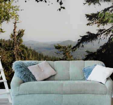 Kuuluisa ukko-koli-maiseman tapetti kuvalla valokuvatapetti luont - Tenstickers