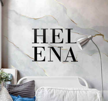 フレーズ壁画 パーソナライズされたテキストアクセント - TENSTICKERS