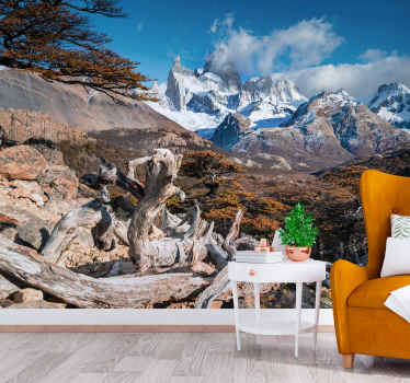 Fotomural naturaleza El chalten en otoño hermoso paisaje - TenVinilo