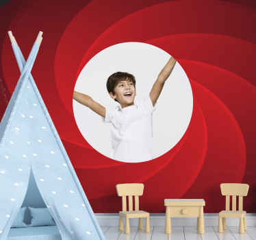 007 tema pritaikytas sieninis paveikslas - „Tenstickers“