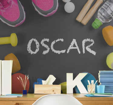 フレーズ壁画 フィットネス必需品ディスプレイ - TENSTICKERS