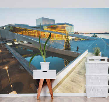 Fototapete Städte modernes architektonisches wunderwerk - TenStickers