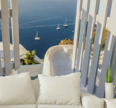 Fotomural mar Entrada a la playa - TenVinilo